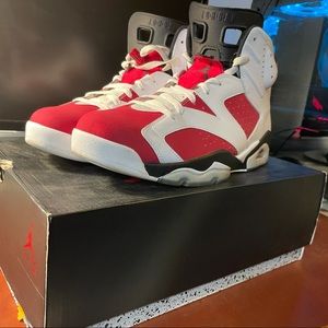 2014 NIKE AIR JORDAN 6 RETRO CARMINE 384664-160
